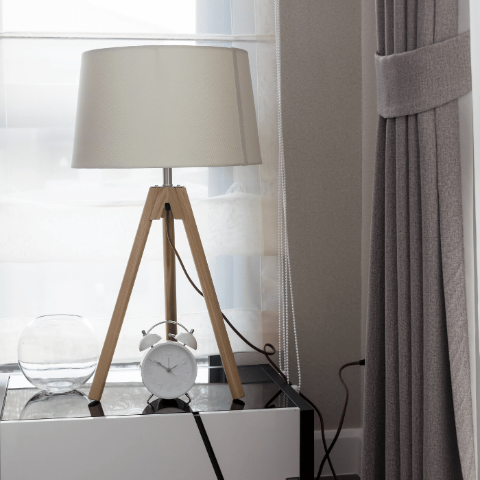 lampe de chevet scandinave 