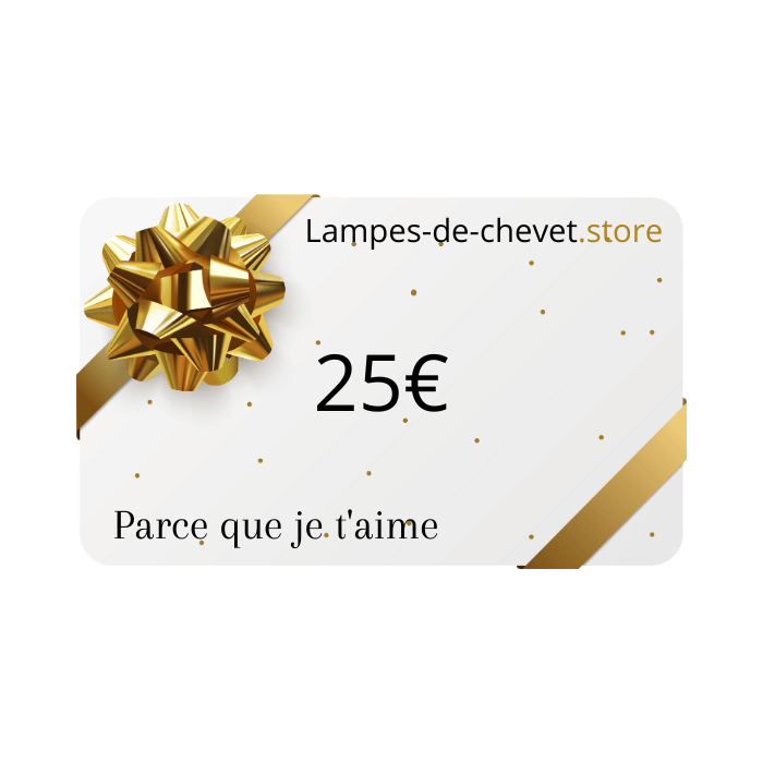 Carte Cadeau Lampes-de-chevet.store