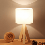 lampe de chevet en bois 