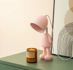 lampe de chevet robot rose